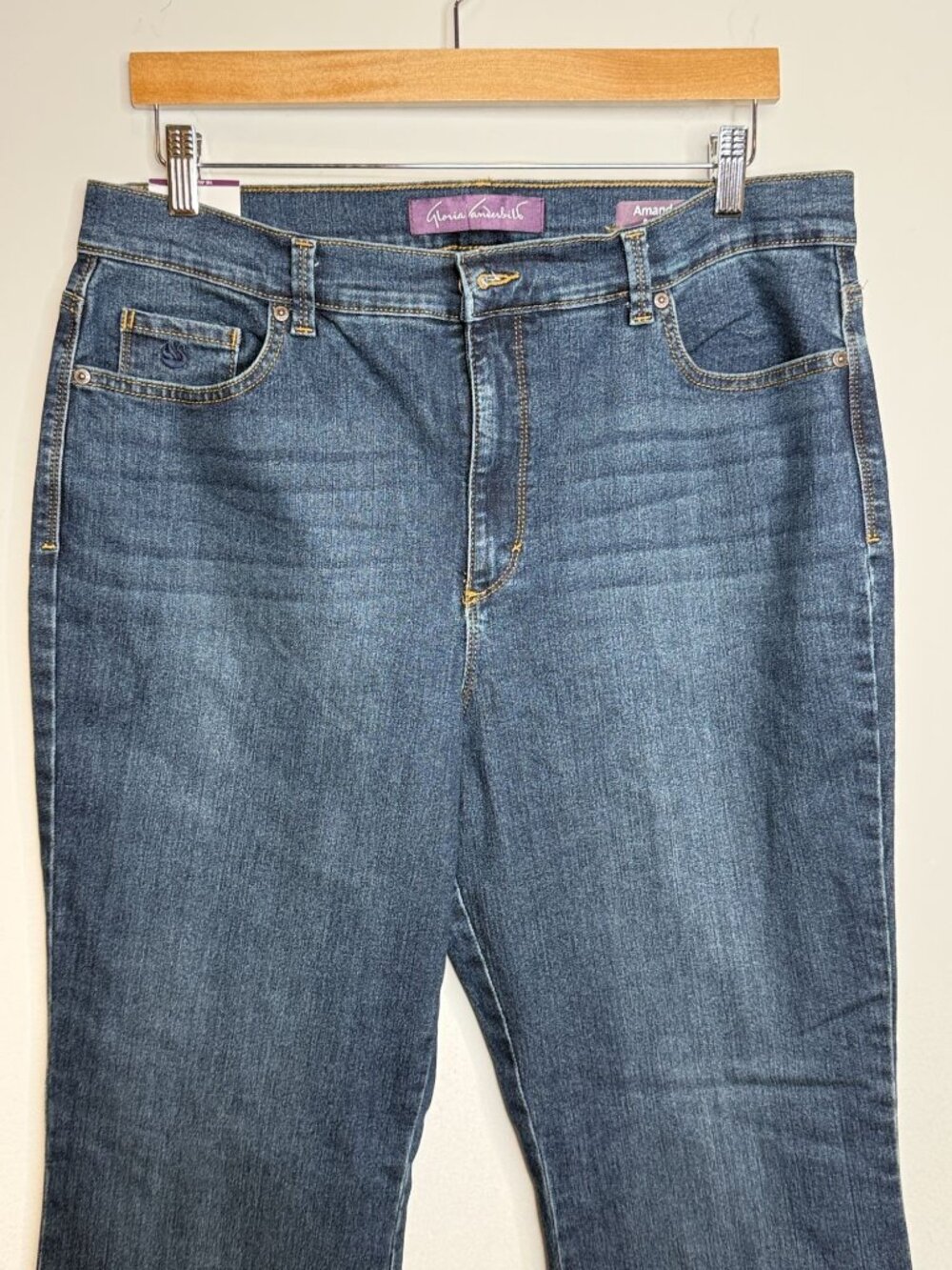 Gloria Vanderbilt Amanda Size 16 Bootcut Stretch Jeans - Picture 2 of 12